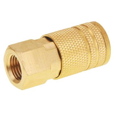 China Brass Coupler 1/4