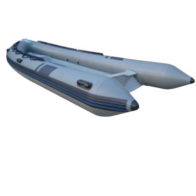 China China 360 RIB PVC or Hypalon Dinghy Aluminum Rigid Inflatable Boats or Fiberglass Hull Rib Boat for sale