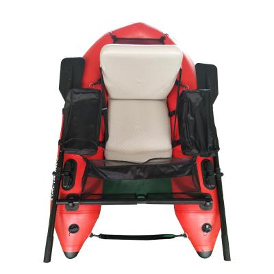 China Fishing Leisure Sport CE Certification Inflatable Belly Boat Fishing Flost Folding Boat for sale