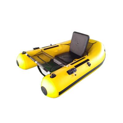 China Fishing Leisure Sport Made In China PVC Material Float Tube Belly Inflatable Fishing Boat For Sale for sale