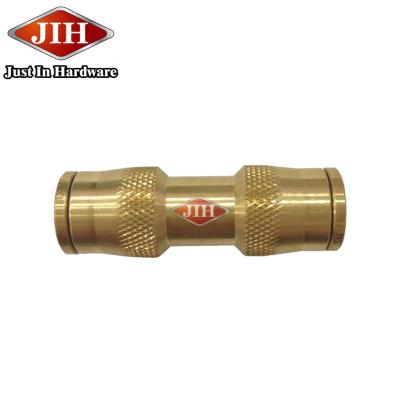 China Unions C36000 Equal Straight Thrust To Connect SAE DOT Air Brake Brass Fittings For Nylon Tube Nylon Thrust On Union DOT Union QCAB for sale