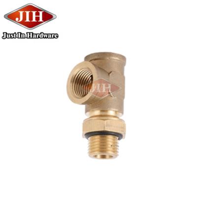 China Metric Male Female Type F Connector DIN DOT Air Brake Copper Brass Brass Fittings For Nylon Tube for sale