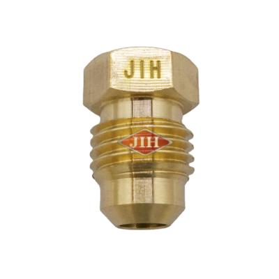 China Brass Flared Seal Socket , SAE 45 Degree Flared Fittings for sale