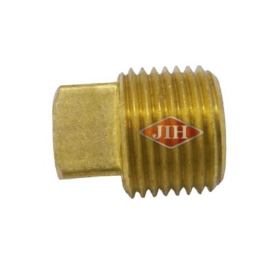 China Brass square head socket, brass pipe fitting, brass square head socket for sale