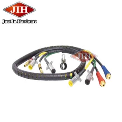 China JIH 4 in 1 Air Brake Power Line/Electrical Assemblies, Trailer Plug, Truck Wire Connector, ABS 1694J-10 for sale