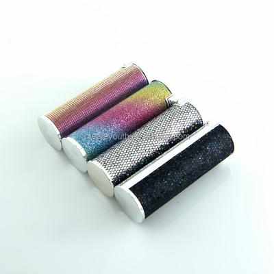 China Cosmetic Unique Design 2021 Shiny Colorful Empty Round Aluminum Lipstick Tube for sale