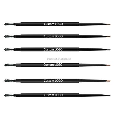 China Waterproof 6 Color Eyebrow Pencil For Eye Makeup for sale