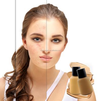 China Whitening Plastic Packaging Face Makeup Liquid Foundation With Private Label for sale