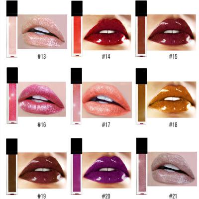 China 21 color waterproof lipstick for lip makeup for sale