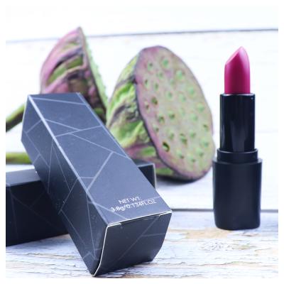 China OEM waterproof packaging low moq matte cream lipstick for sale