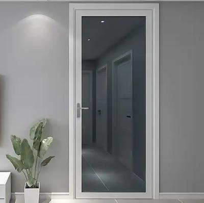 China Thermal Insulation Aluminum Modern Double Front Door  Entrance Casement Door for sale