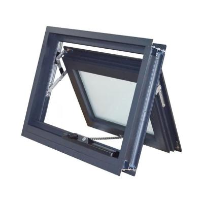 China Magnetic Screen Wholesale Price Insect Control Heat Insulation Postmodern Design Style Bottom Hung Windows for sale