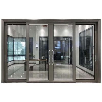 China Thermal Insulation Modern Glass Balcony Glass Door Sliding Door Design Sliding Patio Sliding Glass Doors for sale