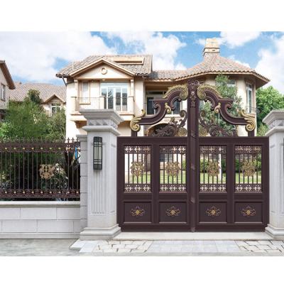 China Traditional Aluminium Stacking Roll Up Gate Doors Aluminum Entrance Commercial Industrial Sectional Stacking Doors for sale