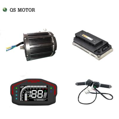 China QS 138 3000W 72V 100KPH Mid Drive Motor Waterproof Motor Kits With Motor Controller for sale