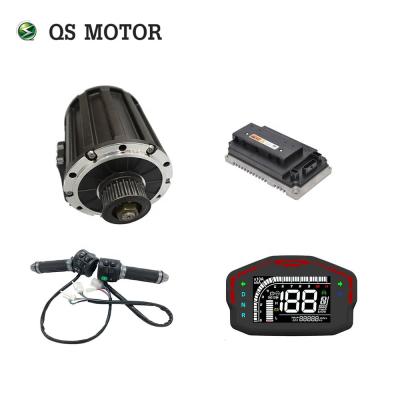 China Waterproof QS 2000W 120 72V 70KPH Mid Drive Motor Kits With EM100SP Controller for sale