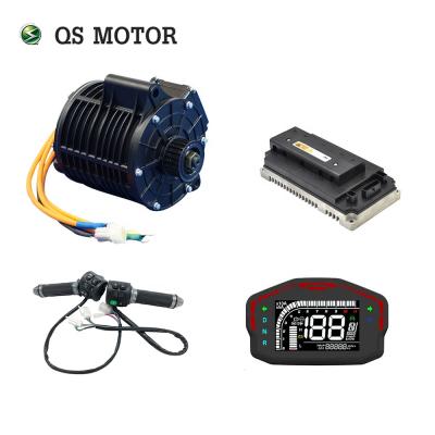 China QS 3000W 6000W 138 72V 100KPH Mid Drive Motor Waterproof Motor Kits With EM150SP Controller for sale