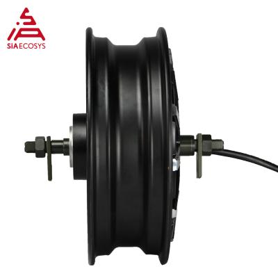 China Two QS Series Motor 12x3.5 1000W V1.12 Electric Scooter Motorcycle Hub Motor for sale