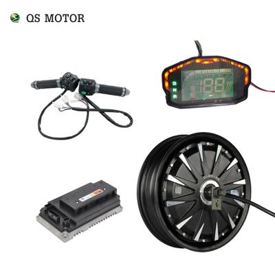 China QSMOTOR 12inch 3000W 72V 70kph waterproof hub motor with EM72100SP controller and kits for electric scooter for sale