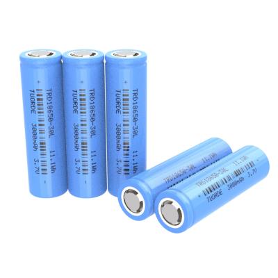 China 3000mAh Bateria de Lítio de Baixa Temperatura Segurança 18650 Célula Alta Saída à venda