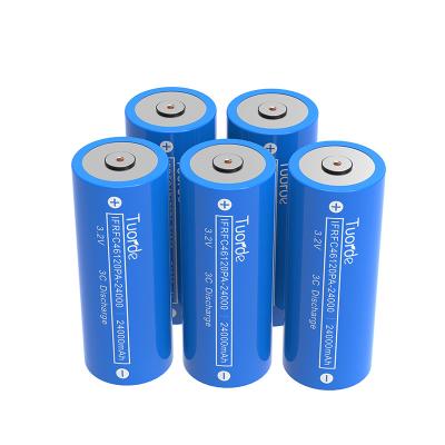 China 46120 Lithium Iron Phosphate Battery 3.2V 24Ah 3C Discharge for sale