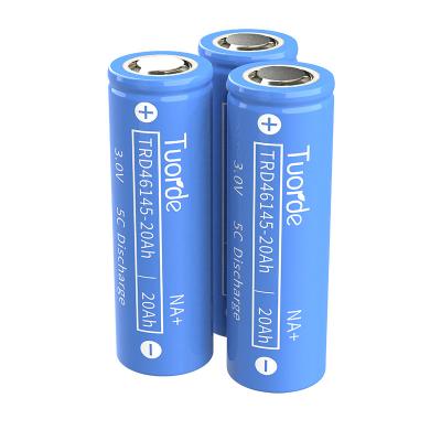 China Rechargeable Sodium Ion Battery Cell 46145 20Ah -40℃~65℃ for sale