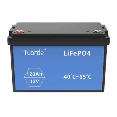 China TRD-12120LT 12V 120Ah LFP UPS Battery With Energy 1440Wh Working Temperature -40-65C for sale