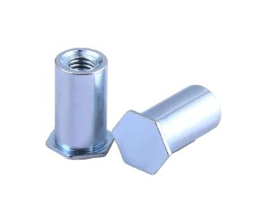 China Factory Wholesale BSO BSOA BSOS M4 Blind Threaded Hex Standoffs Customized by ZINC for sale