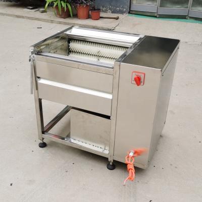 China Automatic potato washing peeler for sale