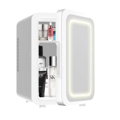 Chine 8L beauty small refrigerators customize mini car minibar makeup skincare fridge for cosmetic with mirror à vendre