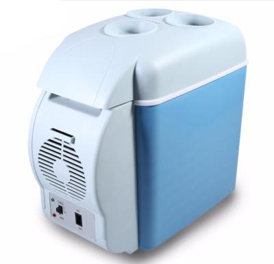 China Hot Portable Car Freezer 7.5L Mini Fridge Refrigerator Car Fridge 12V Cooler Heater Universal Vehicle Parts for sale