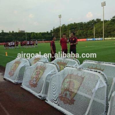 China Custom Portable Football Traning Soccer Goal For Training for sale