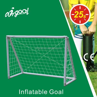 China School And Kids Training 6' x 4' Air Soccer Goal With Net , Kids Soccer Goal for sale