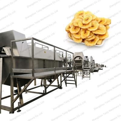 China High Efficiency Hot Sale Plantain Processing Machinery Banana Chips Making Product for sale