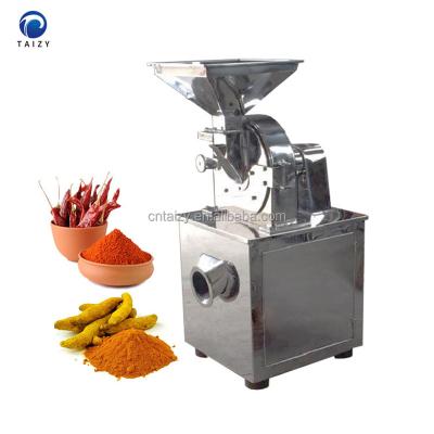 China Automatic Curry Sugar Dry Herb Ginger Moringa Flour Mill Chili Spice Turmeric Powder Grinder Grinding Machine for sale