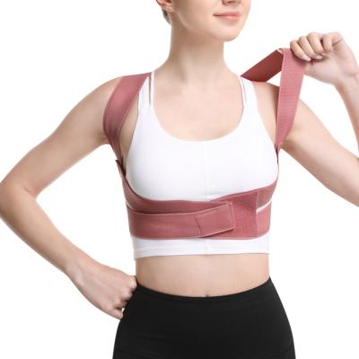 China Wholesale Breathable Adjustable Elasticity Adjustable Back Shoulder Bandage Support Woman And Child Posture Corrector for sale