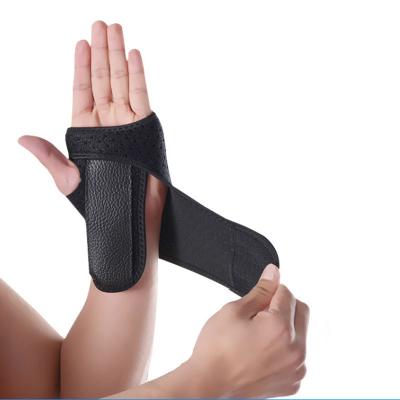 China Factory Direct Breathable Adjustable Power Supply Adjustable Elasticity Gymnastic Thumb Wrist Support Lifting Strap For Carpal Tunnel for sale