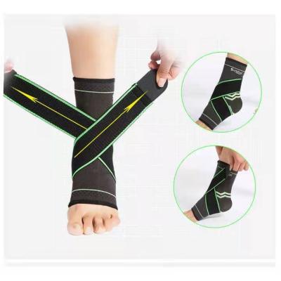 China Nylon Foot Sleeve Breathable Sports Fitness Ankle Support Band Ankle Brace for sale