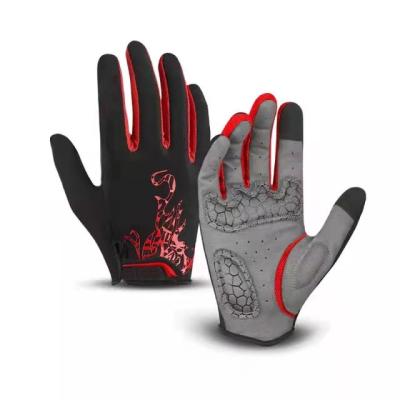 China Unisex Cycling Gloves Men Sports Touch Screen Anti Slip Bike Shockproof Gloves for sale