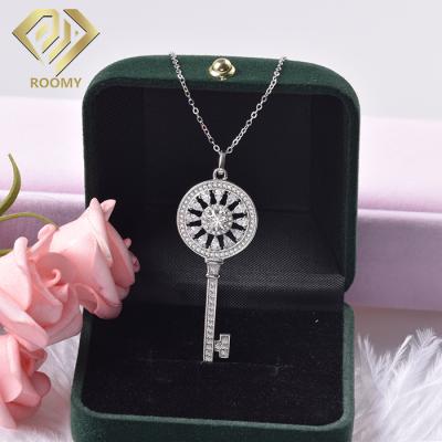 China Wholesale CLASSIC Pendants Zircon Pendant Key CZ Pendant for sale