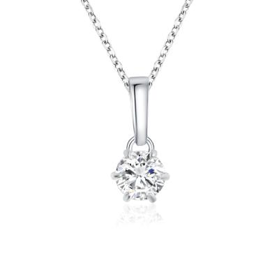 China Custom chain pendant pendant 1ct cute moissanite diamond pendants for sale