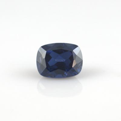 China Wholesale Custom Loose High Temperature Resistance Octagon Cushion Cut Natural Blue Sapphire Gem Jewelry Blue Sapphire Gemstone for sale