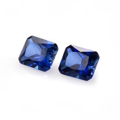 China High Temperature Resistance 3A Blue Sapphire Price For Loose Blue Sapphire Stones for sale