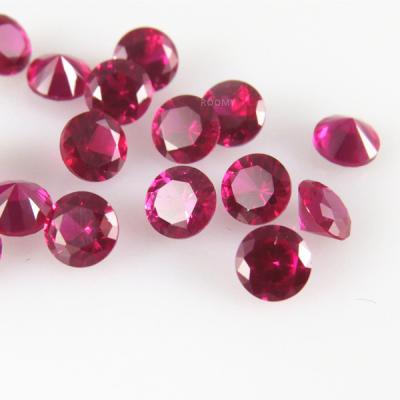 China Star Gems For Jewelry Making Red Diamond Loose Red Stone for sale