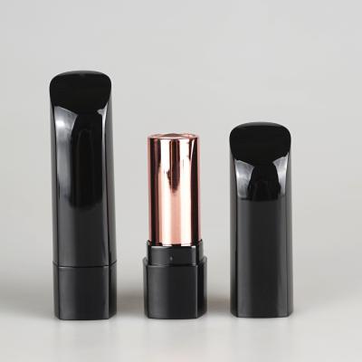 China Zoemir Lipstick Cosmetic Tube UV Coating Black Lipstick Tubes for sale