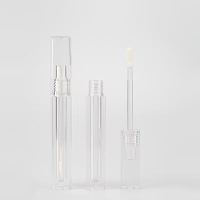 China Clear Cosmetic Containers Tube Lip Gloss Wand Lip Gloss Tubes Lip Gloss Tube Box Packaging Vendor for sale