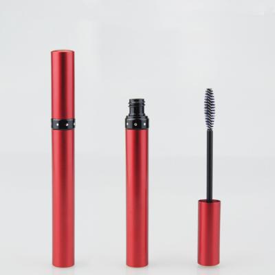 China Cosmetic Make Your Own Brand Mascara India Red Aluminum Masca Tube For Fashion Girl Love for sale