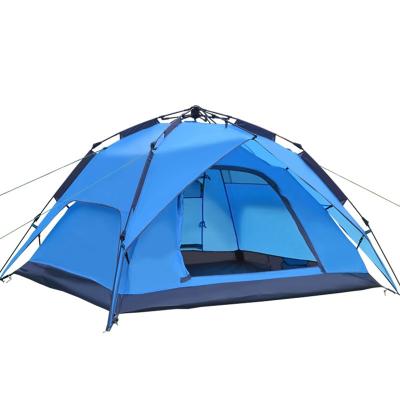 China UV-Resistant Open Outdoor Windproof Camping Tents Beach Camping Tent Waterproof Instant Set Up Tent With Carry Bag for sale