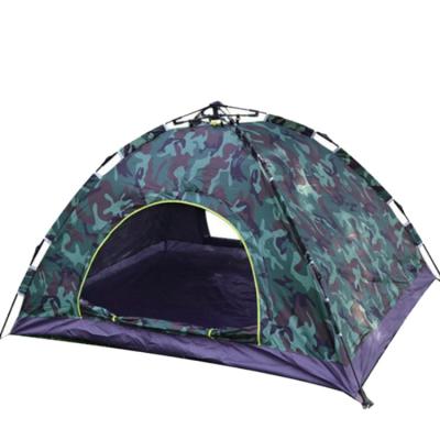 China Waterpoof 2 Person Double Door Single Layer Tents Hiking Pop Up Tents for sale