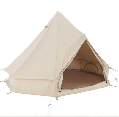 China Diagonal tie type top factory sell luxury type large size good quality outdoor camping tents for family friend barbecue party for sale